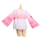 Demon Slayer Kanroji Mitsuri Cosplay Costume Swimsuit Outfits Halloween Carnival Suit
